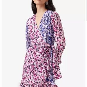 French Connection Multicolor Floral Long Sleeve Dress